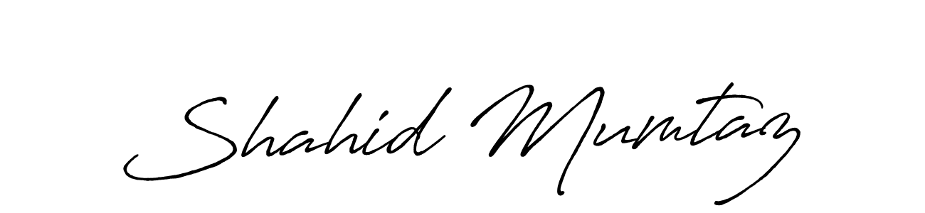 Also we have Shahid Mumtaz name is the best signature style. Create professional handwritten signature collection using Antro_Vectra_Bolder autograph style. Shahid Mumtaz signature style 7 images and pictures png