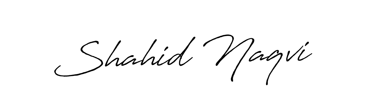 You can use this online signature creator to create a handwritten signature for the name Shahid Naqvi. This is the best online autograph maker. Shahid Naqvi signature style 7 images and pictures png