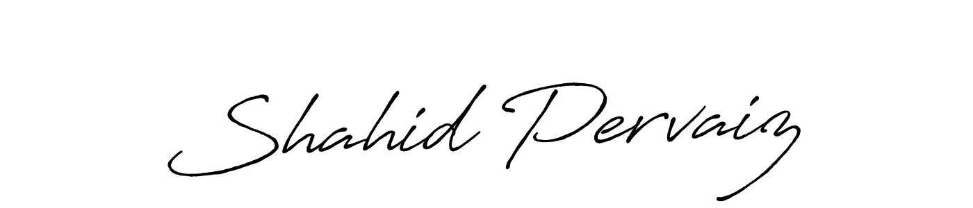 Once you've used our free online signature maker to create your best signature Antro_Vectra_Bolder style, it's time to enjoy all of the benefits that Shahid Pervaiz name signing documents. Shahid Pervaiz signature style 7 images and pictures png
