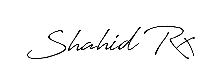 Once you've used our free online signature maker to create your best signature Antro_Vectra_Bolder style, it's time to enjoy all of the benefits that Shahid Rx name signing documents. Shahid Rx signature style 7 images and pictures png