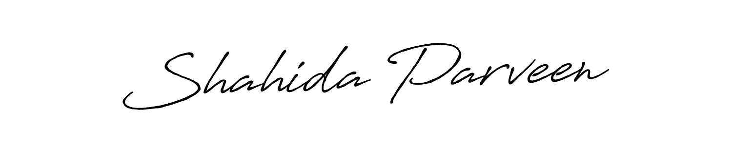 You should practise on your own different ways (Antro_Vectra_Bolder) to write your name (Shahida Parveen) in signature. don't let someone else do it for you. Shahida Parveen signature style 7 images and pictures png