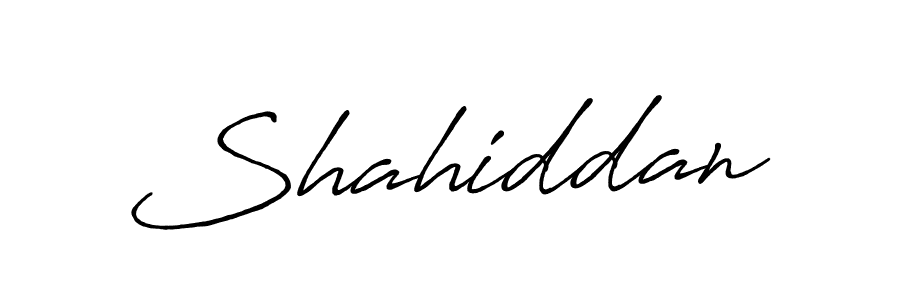 Shahiddan stylish signature style. Best Handwritten Sign (Antro_Vectra_Bolder) for my name. Handwritten Signature Collection Ideas for my name Shahiddan. Shahiddan signature style 7 images and pictures png