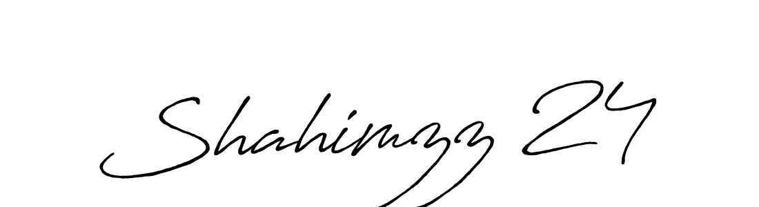 It looks lik you need a new signature style for name Shahimzz 24. Design unique handwritten (Antro_Vectra_Bolder) signature with our free signature maker in just a few clicks. Shahimzz 24 signature style 7 images and pictures png