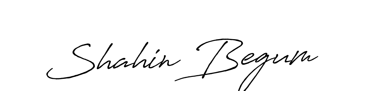 Make a beautiful signature design for name Shahin Begum. Use this online signature maker to create a handwritten signature for free. Shahin Begum signature style 7 images and pictures png