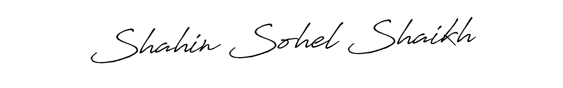 Make a short Shahin Sohel Shaikh signature style. Manage your documents anywhere anytime using Antro_Vectra_Bolder. Create and add eSignatures, submit forms, share and send files easily. Shahin Sohel Shaikh signature style 7 images and pictures png