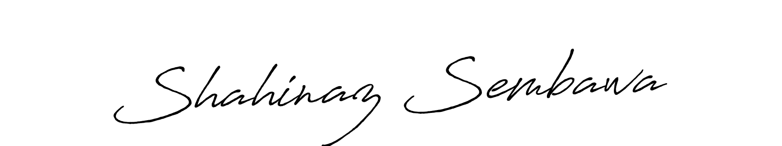 How to Draw Shahinaz Sembawa signature style? Antro_Vectra_Bolder is a latest design signature styles for name Shahinaz Sembawa. Shahinaz Sembawa signature style 7 images and pictures png