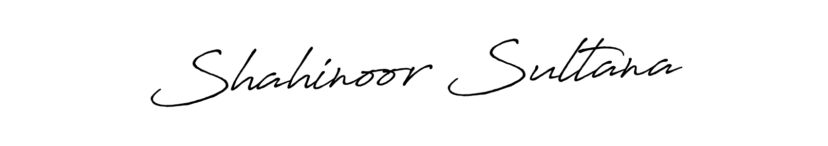 Make a beautiful signature design for name Shahinoor Sultana. With this signature (Antro_Vectra_Bolder) style, you can create a handwritten signature for free. Shahinoor Sultana signature style 7 images and pictures png