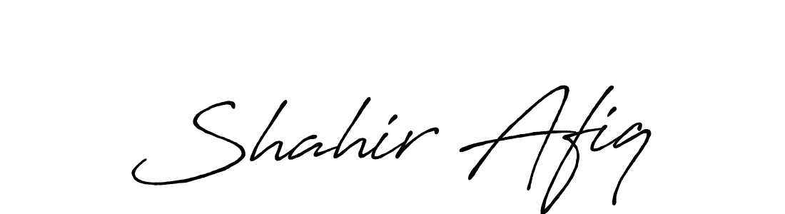 Similarly Antro_Vectra_Bolder is the best handwritten signature design. Signature creator online .You can use it as an online autograph creator for name Shahir Afiq. Shahir Afiq signature style 7 images and pictures png