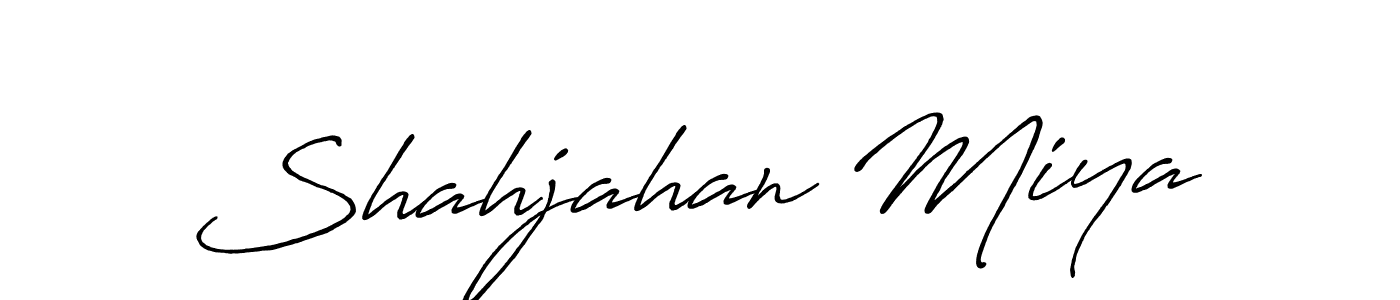 Once you've used our free online signature maker to create your best signature Antro_Vectra_Bolder style, it's time to enjoy all of the benefits that Shahjahan Miya name signing documents. Shahjahan Miya signature style 7 images and pictures png