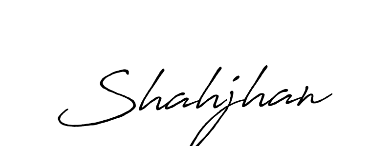 Create a beautiful signature design for name Shahjhan. With this signature (Antro_Vectra_Bolder) fonts, you can make a handwritten signature for free. Shahjhan signature style 7 images and pictures png