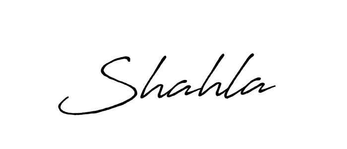 This is the best signature style for the Shahla  name. Also you like these signature font (Antro_Vectra_Bolder). Mix name signature. Shahla  signature style 7 images and pictures png