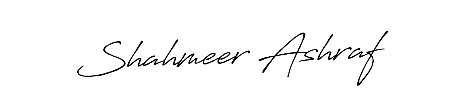 It looks lik you need a new signature style for name Shahmeer Ashraf. Design unique handwritten (Antro_Vectra_Bolder) signature with our free signature maker in just a few clicks. Shahmeer Ashraf signature style 7 images and pictures png