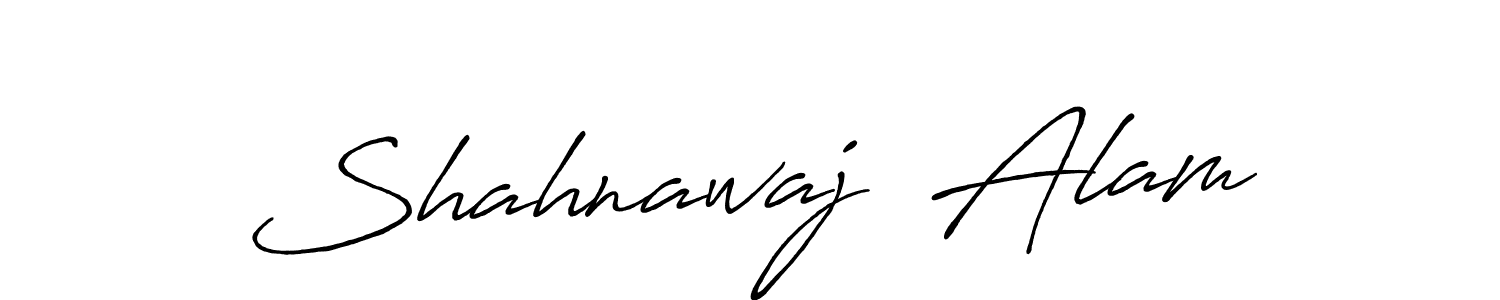 Also we have Shahnawaj  Alam name is the best signature style. Create professional handwritten signature collection using Antro_Vectra_Bolder autograph style. Shahnawaj  Alam signature style 7 images and pictures png