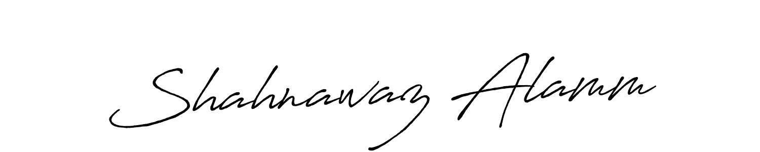 Use a signature maker to create a handwritten signature online. With this signature software, you can design (Antro_Vectra_Bolder) your own signature for name Shahnawaz Alamm. Shahnawaz Alamm signature style 7 images and pictures png