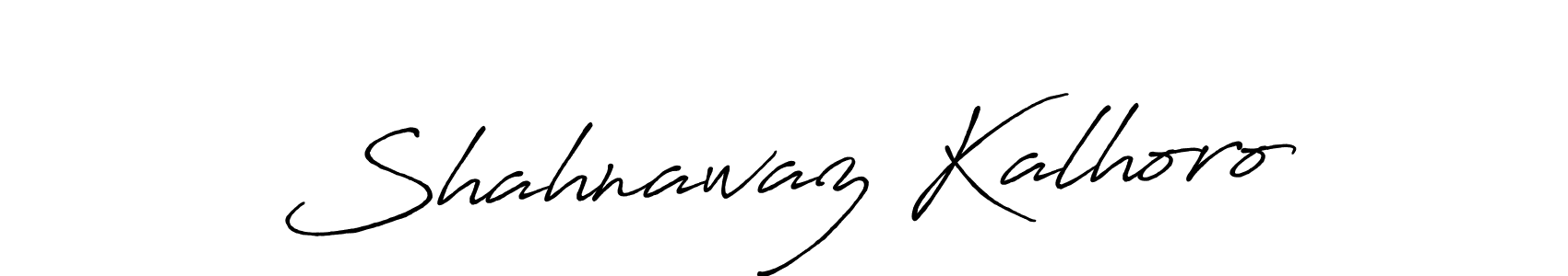 Use a signature maker to create a handwritten signature online. With this signature software, you can design (Antro_Vectra_Bolder) your own signature for name Shahnawaz Kalhoro. Shahnawaz Kalhoro signature style 7 images and pictures png