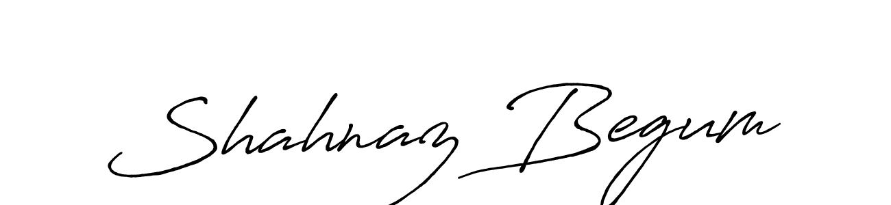 How to make Shahnaz Begum name signature. Use Antro_Vectra_Bolder style for creating short signs online. This is the latest handwritten sign. Shahnaz Begum signature style 7 images and pictures png