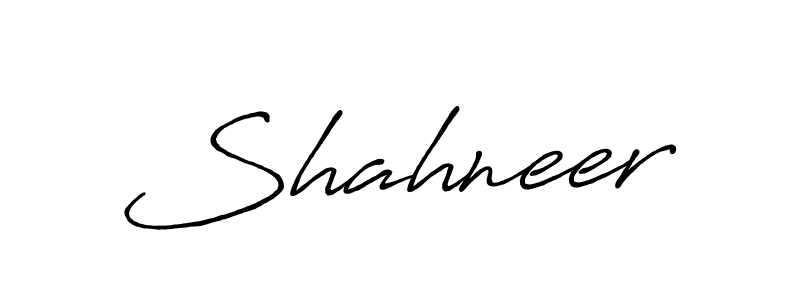 Also You can easily find your signature by using the search form. We will create Shahneer name handwritten signature images for you free of cost using Antro_Vectra_Bolder sign style. Shahneer signature style 7 images and pictures png