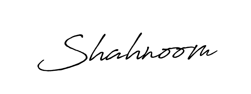 Use a signature maker to create a handwritten signature online. With this signature software, you can design (Antro_Vectra_Bolder) your own signature for name Shahnoom. Shahnoom signature style 7 images and pictures png