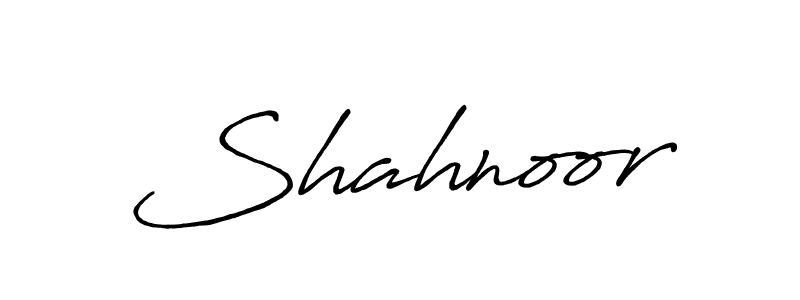 How to make Shahnoor name signature. Use Antro_Vectra_Bolder style for creating short signs online. This is the latest handwritten sign. Shahnoor signature style 7 images and pictures png