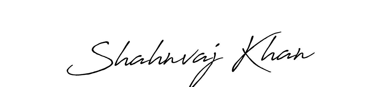 Use a signature maker to create a handwritten signature online. With this signature software, you can design (Antro_Vectra_Bolder) your own signature for name Shahnvaj Khan. Shahnvaj Khan signature style 7 images and pictures png