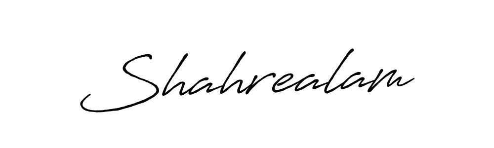 You can use this online signature creator to create a handwritten signature for the name Shahrealam. This is the best online autograph maker. Shahrealam signature style 7 images and pictures png