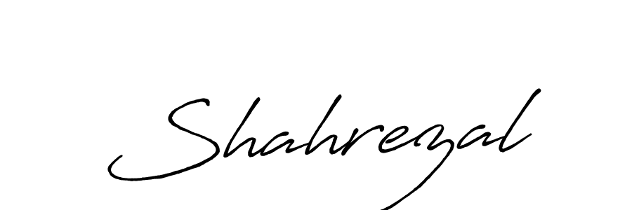 Shahrezal stylish signature style. Best Handwritten Sign (Antro_Vectra_Bolder) for my name. Handwritten Signature Collection Ideas for my name Shahrezal. Shahrezal signature style 7 images and pictures png