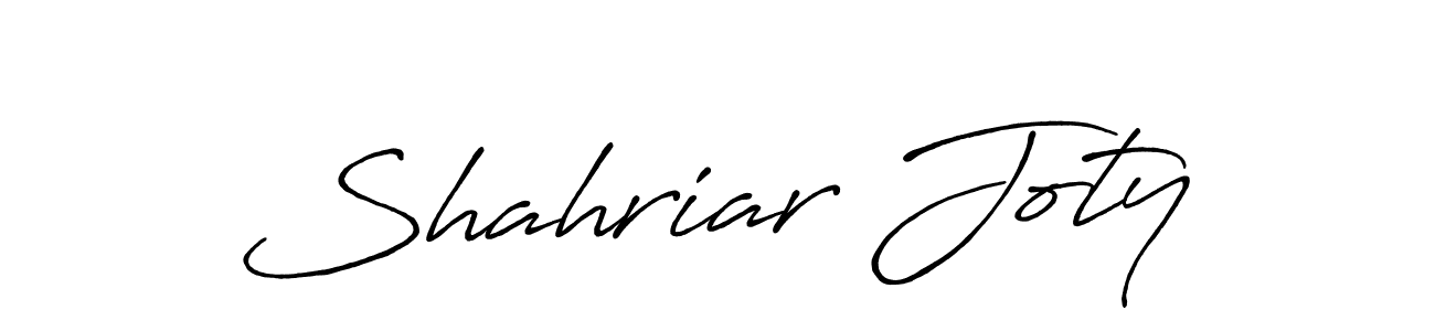 Also we have Shahriar Joty name is the best signature style. Create professional handwritten signature collection using Antro_Vectra_Bolder autograph style. Shahriar Joty signature style 7 images and pictures png