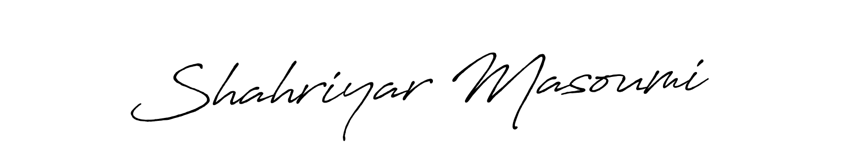 You can use this online signature creator to create a handwritten signature for the name Shahriyar Masoumi. This is the best online autograph maker. Shahriyar Masoumi signature style 7 images and pictures png