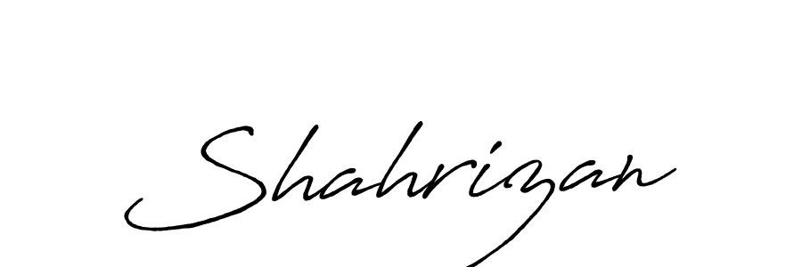 Also we have Shahrizan name is the best signature style. Create professional handwritten signature collection using Antro_Vectra_Bolder autograph style. Shahrizan signature style 7 images and pictures png