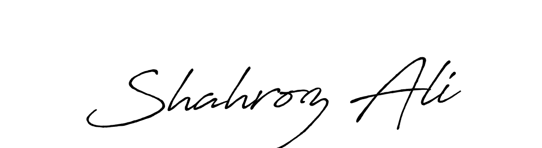 Antro_Vectra_Bolder is a professional signature style that is perfect for those who want to add a touch of class to their signature. It is also a great choice for those who want to make their signature more unique. Get Shahroz Ali name to fancy signature for free. Shahroz Ali signature style 7 images and pictures png