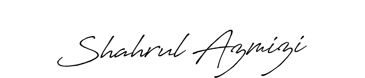 You should practise on your own different ways (Antro_Vectra_Bolder) to write your name (Shahrul Azmizi) in signature. don't let someone else do it for you. Shahrul Azmizi signature style 7 images and pictures png