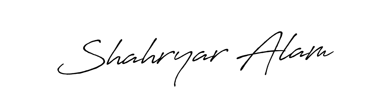 Similarly Antro_Vectra_Bolder is the best handwritten signature design. Signature creator online .You can use it as an online autograph creator for name Shahryar Alam. Shahryar Alam signature style 7 images and pictures png