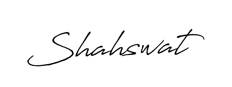 Make a beautiful signature design for name Shahswat. With this signature (Antro_Vectra_Bolder) style, you can create a handwritten signature for free. Shahswat signature style 7 images and pictures png