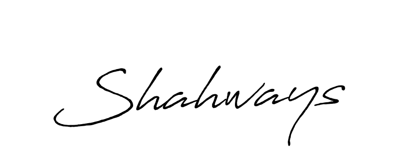 Once you've used our free online signature maker to create your best signature Antro_Vectra_Bolder style, it's time to enjoy all of the benefits that Shahways name signing documents. Shahways signature style 7 images and pictures png