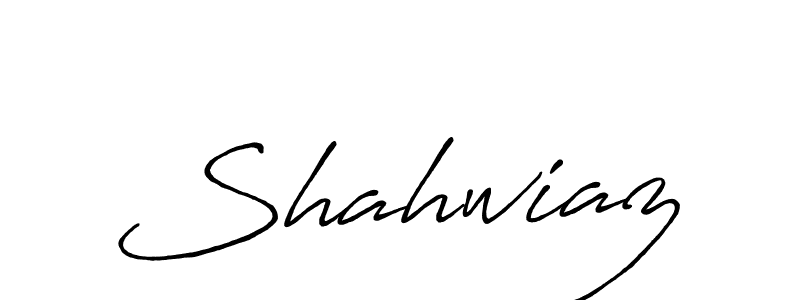 Design your own signature with our free online signature maker. With this signature software, you can create a handwritten (Antro_Vectra_Bolder) signature for name Shahwiaz. Shahwiaz signature style 7 images and pictures png