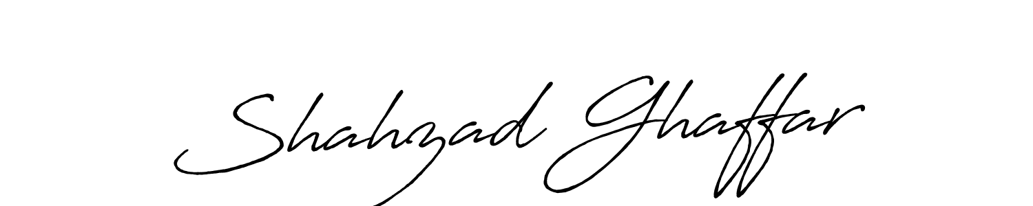 Make a beautiful signature design for name Shahzad Ghaffar. Use this online signature maker to create a handwritten signature for free. Shahzad Ghaffar signature style 7 images and pictures png