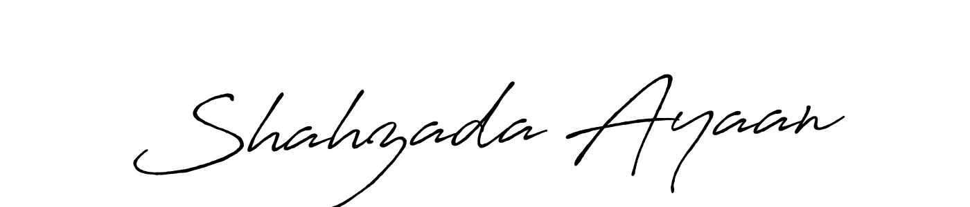 You can use this online signature creator to create a handwritten signature for the name Shahzada Ayaan. This is the best online autograph maker. Shahzada Ayaan signature style 7 images and pictures png
