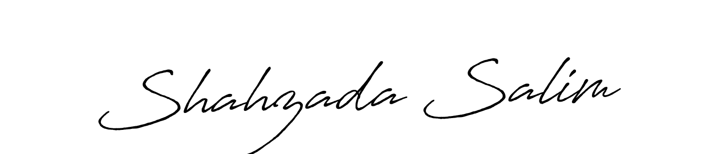 Shahzada Salim stylish signature style. Best Handwritten Sign (Antro_Vectra_Bolder) for my name. Handwritten Signature Collection Ideas for my name Shahzada Salim. Shahzada Salim signature style 7 images and pictures png