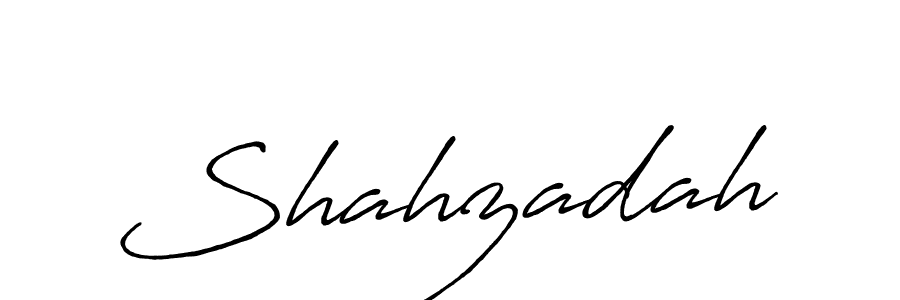 You should practise on your own different ways (Antro_Vectra_Bolder) to write your name (Shahzadah) in signature. don't let someone else do it for you. Shahzadah signature style 7 images and pictures png