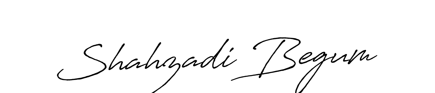 Use a signature maker to create a handwritten signature online. With this signature software, you can design (Antro_Vectra_Bolder) your own signature for name Shahzadi Begum. Shahzadi Begum signature style 7 images and pictures png