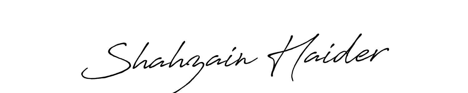 The best way (Antro_Vectra_Bolder) to make a short signature is to pick only two or three words in your name. The name Shahzain Haider include a total of six letters. For converting this name. Shahzain Haider signature style 7 images and pictures png