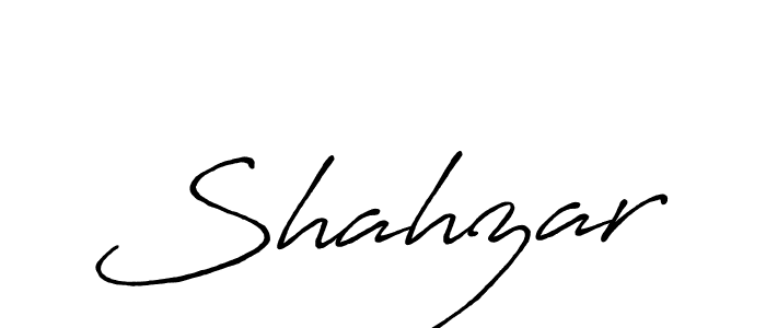 Shahzar stylish signature style. Best Handwritten Sign (Antro_Vectra_Bolder) for my name. Handwritten Signature Collection Ideas for my name Shahzar. Shahzar signature style 7 images and pictures png