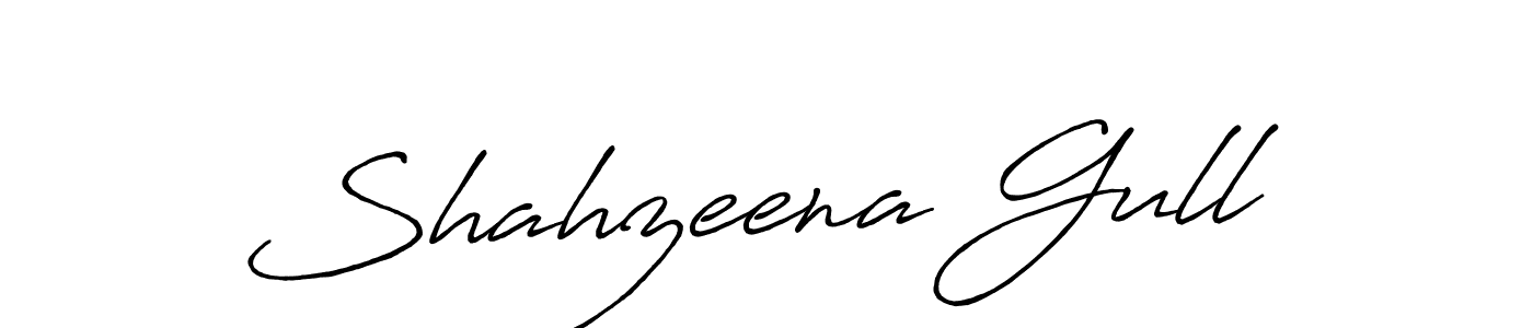 You should practise on your own different ways (Antro_Vectra_Bolder) to write your name (Shahzeena Gull) in signature. don't let someone else do it for you. Shahzeena Gull signature style 7 images and pictures png