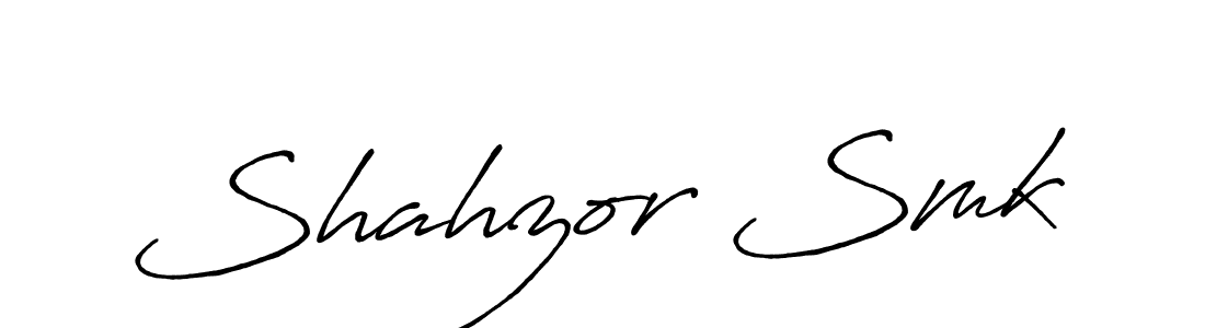 This is the best signature style for the Shahzor Smk name. Also you like these signature font (Antro_Vectra_Bolder). Mix name signature. Shahzor Smk signature style 7 images and pictures png