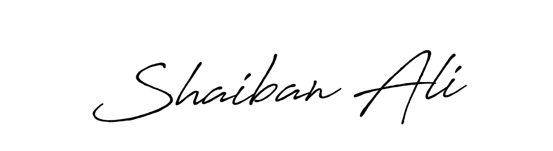 Similarly Antro_Vectra_Bolder is the best handwritten signature design. Signature creator online .You can use it as an online autograph creator for name Shaiban Ali. Shaiban Ali signature style 7 images and pictures png
