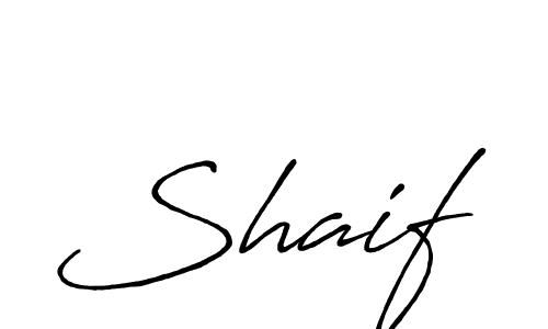 See photos of Shaif official signature by Spectra . Check more albums & portfolios. Read reviews & check more about Antro_Vectra_Bolder font. Shaif signature style 7 images and pictures png