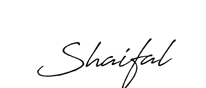 Make a beautiful signature design for name Shaifal. Use this online signature maker to create a handwritten signature for free. Shaifal signature style 7 images and pictures png