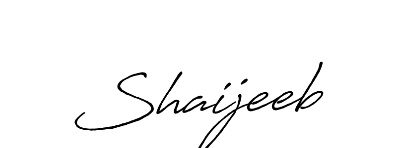 Design your own signature with our free online signature maker. With this signature software, you can create a handwritten (Antro_Vectra_Bolder) signature for name Shaijeeb. Shaijeeb signature style 7 images and pictures png