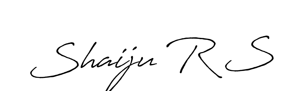 Antro_Vectra_Bolder is a professional signature style that is perfect for those who want to add a touch of class to their signature. It is also a great choice for those who want to make their signature more unique. Get Shaiju R S name to fancy signature for free. Shaiju R S signature style 7 images and pictures png