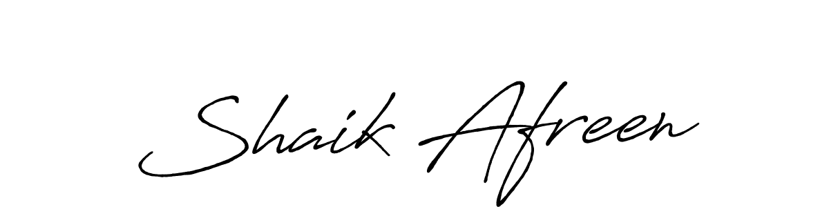 How to make Shaik Afreen signature? Antro_Vectra_Bolder is a professional autograph style. Create handwritten signature for Shaik Afreen name. Shaik Afreen signature style 7 images and pictures png